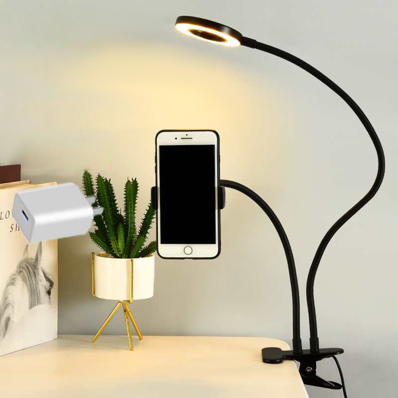 Photography Lighting Continuous - حامل هاتف محمول مرن عالمي مع