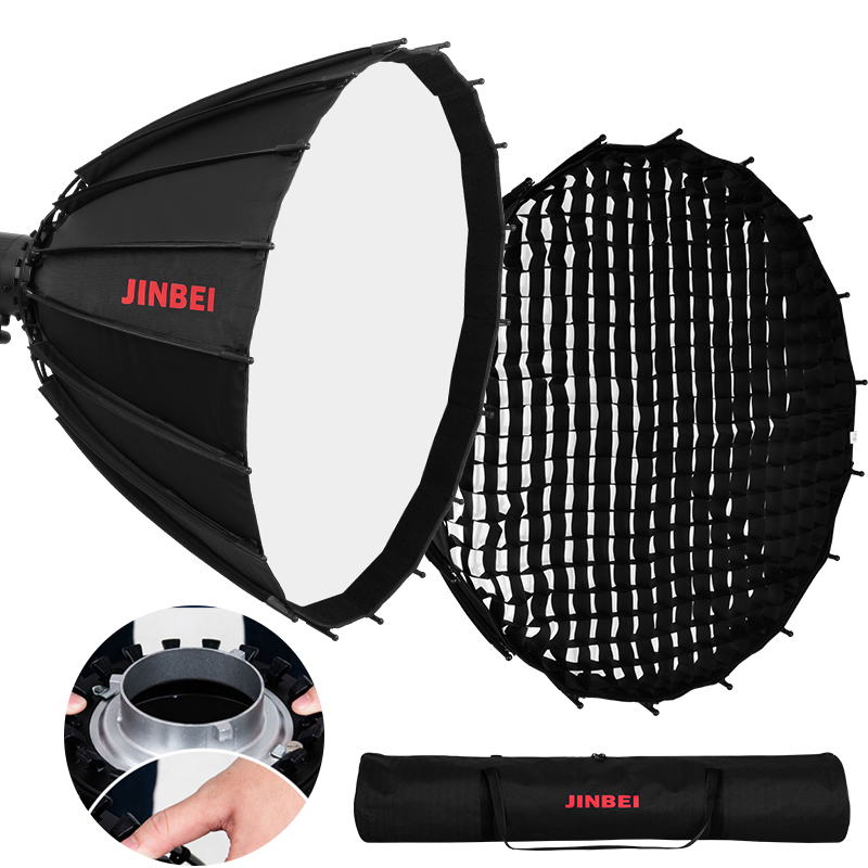 Parabolic Umbrella Deep - صندوق إضاءة عاكس عميق من JINBEI