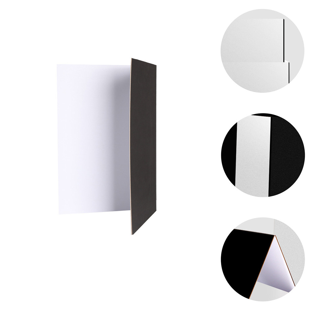 Photography Lighting Board - لوح عاكس قابل للطي باللونين الأسود