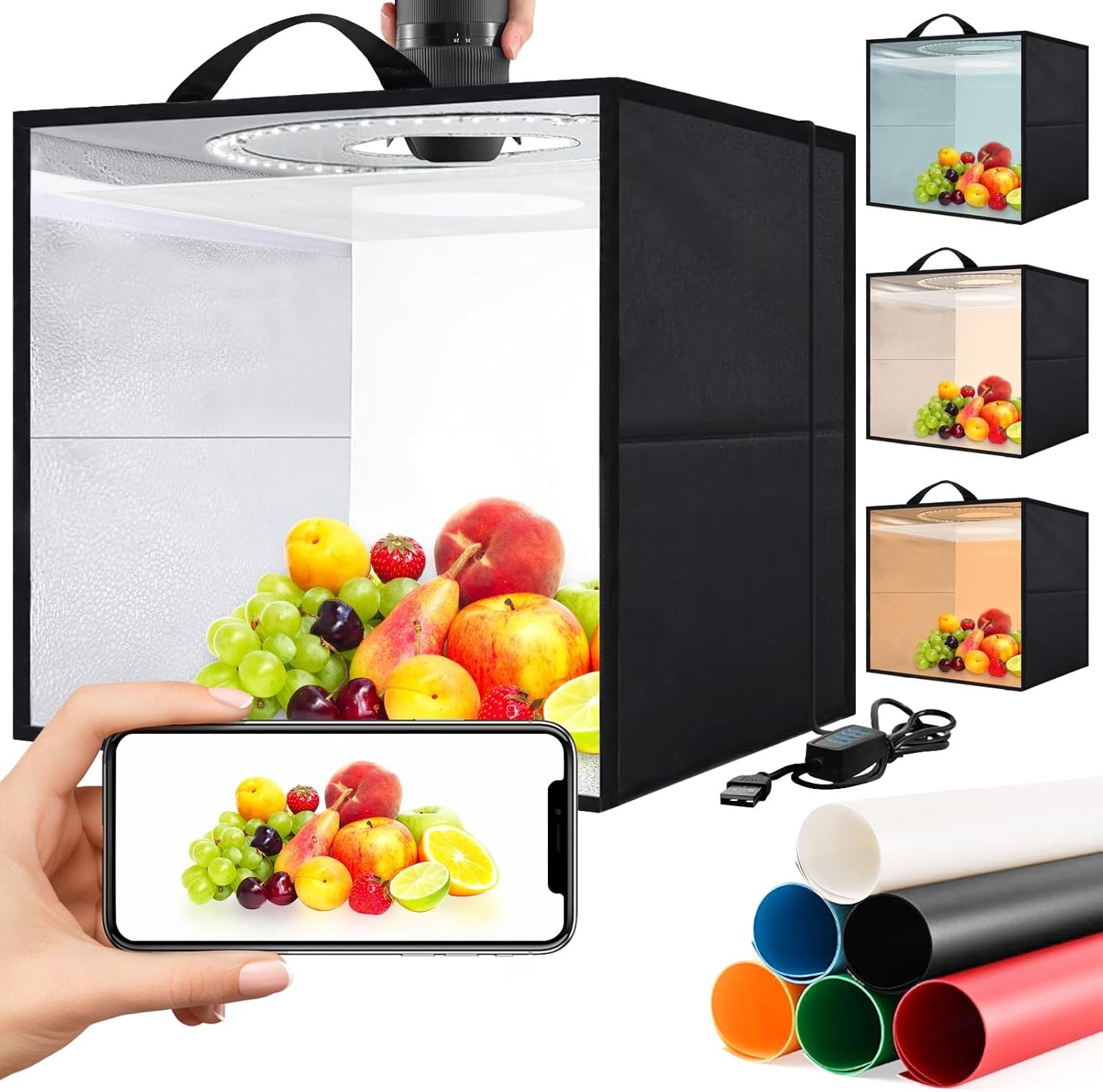 Photography Lighting Background - صندوق إضاءة، صندوق إضاءة للتصوير الفوتوغرافي،