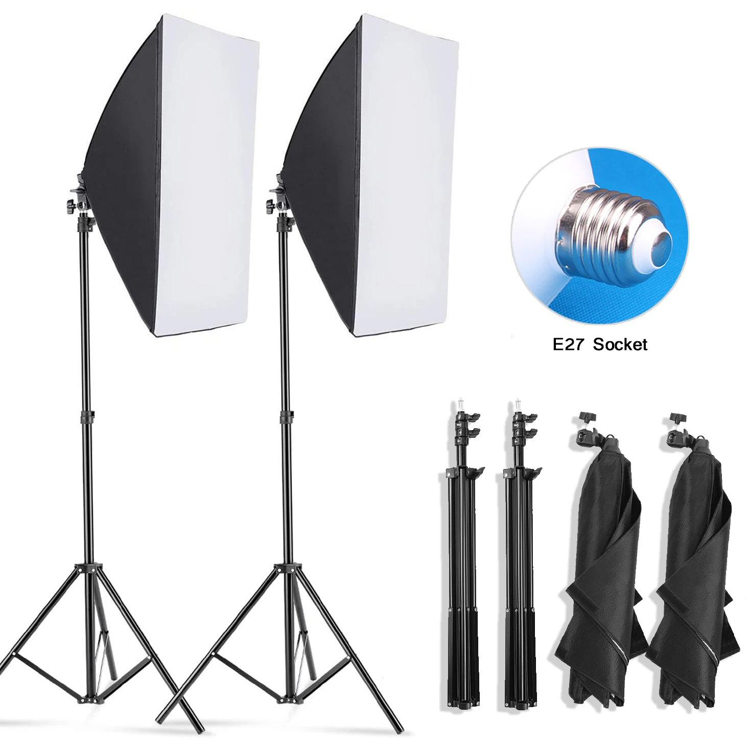 Photography Lighting Continuous - صندوق إضاءة Softbox احترافي للتصوير الفوتوغرافي