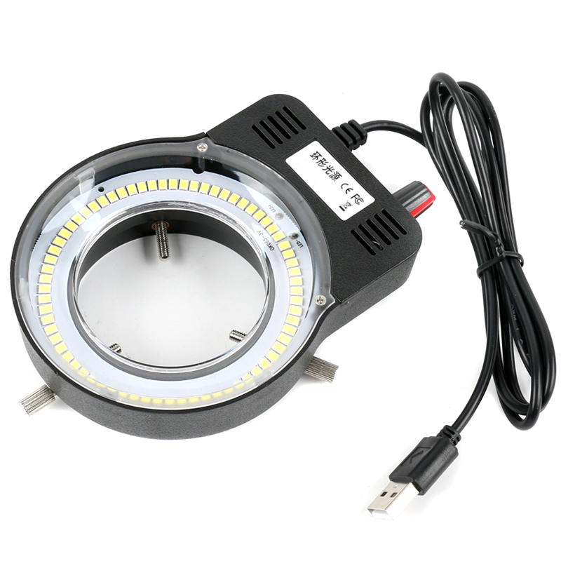 Photography Lighting Continuous - قابل للتعديل USB LED حلقة مصباح