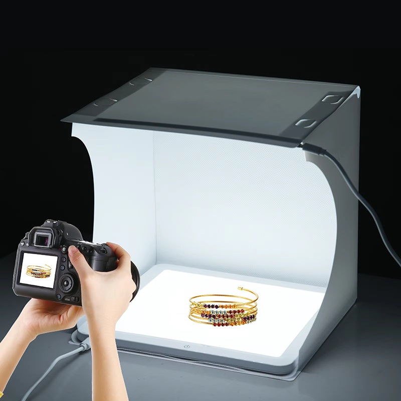 Photography Lighting Background - صندوق تصوير محمول 20 سم مع
