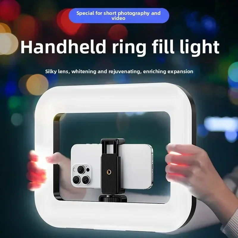 Photography Lighting Continuous - ضوء LED حلقي محمول باليد جديد