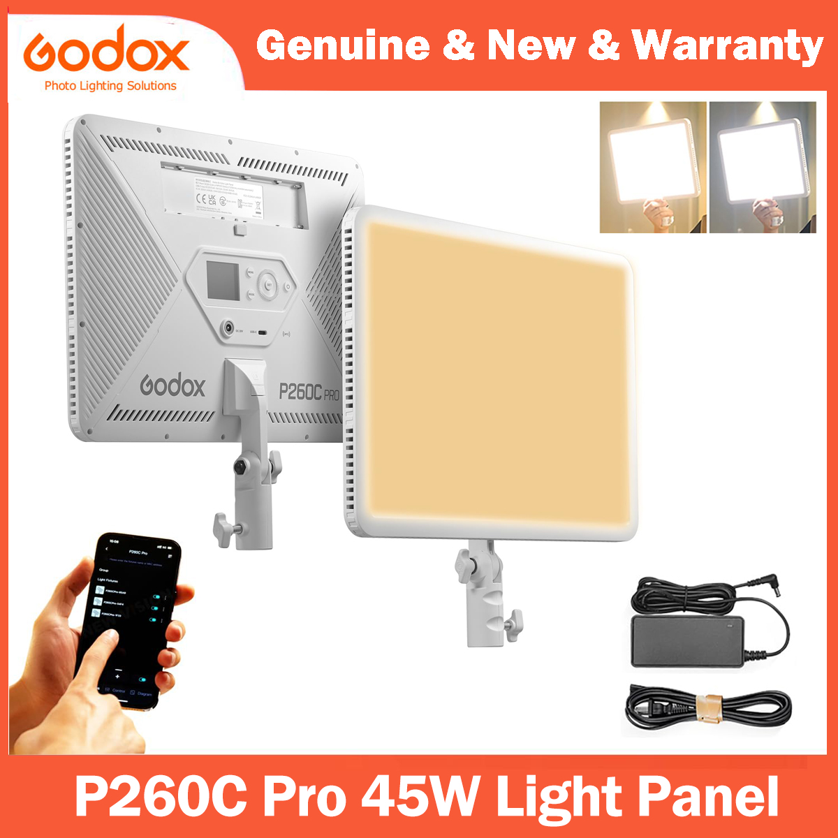 Photography Lighting Board - Godox P260C Pro LED لوحة إضاءة