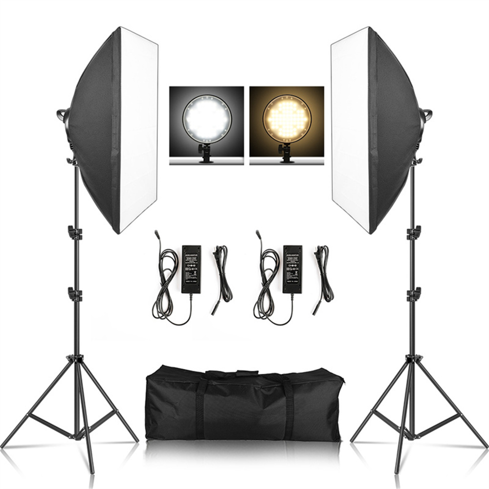 Makeup Photography Lighting - سوفت بوكس ضوء التصوير عدة صور