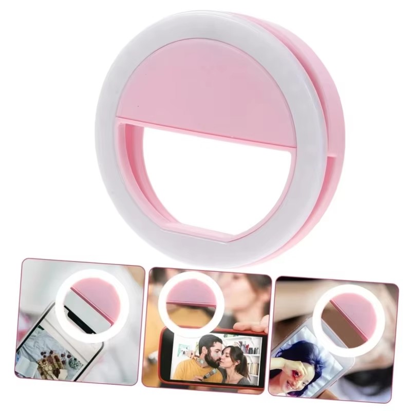 1-4 قطع إضاءة حلقية LED للسيلف - مراجعة Photography Lighting Continuous وسعره