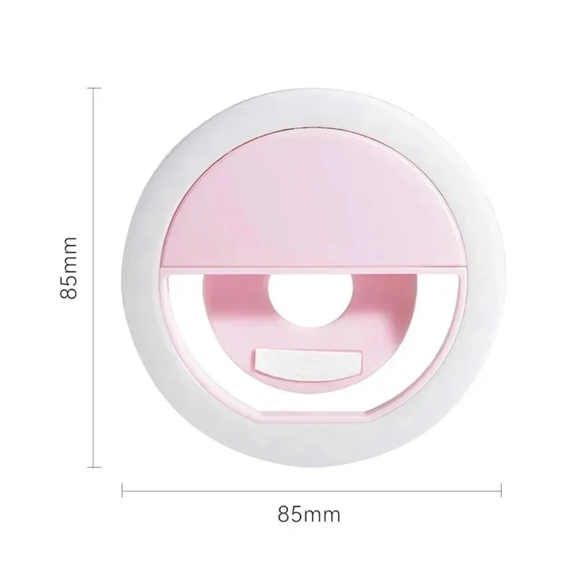 1-4 قطع إضاءة حلقية LED للسيلف - مراجعة Photography Lighting Continuous وسعره