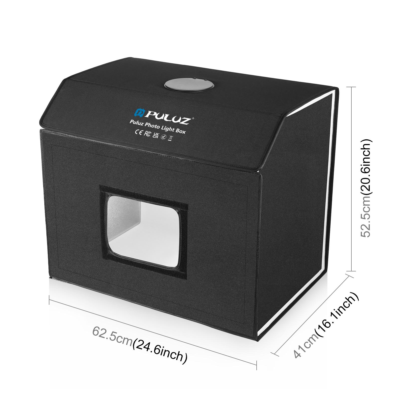 PULUZ 60x40 سنتيمتر صور إضاءة  - مراجعة Photography Lighting Kit With Backdrop وسعره