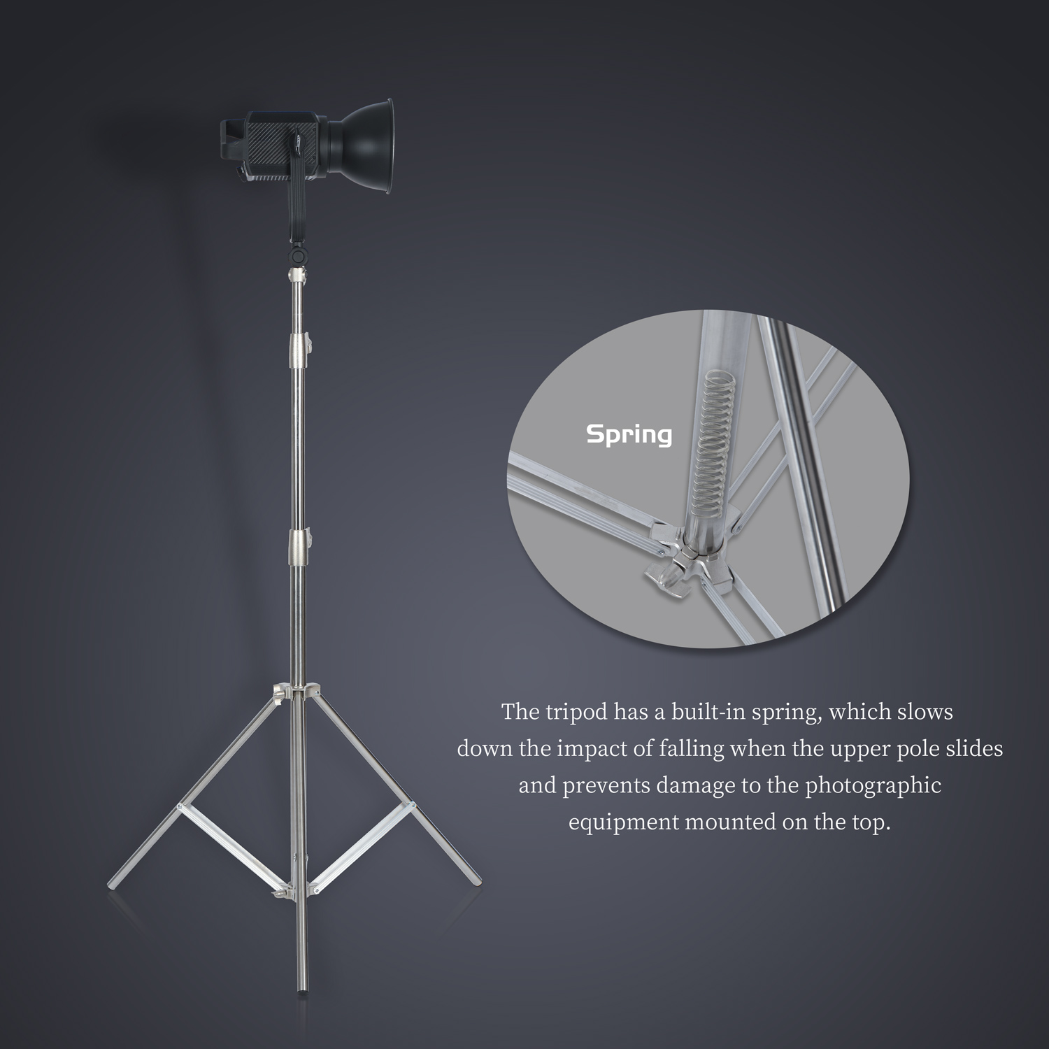 SH 2.8M الفولاذ المقاوم للصدأ  - مراجعة Photography Lighting Background وسعره