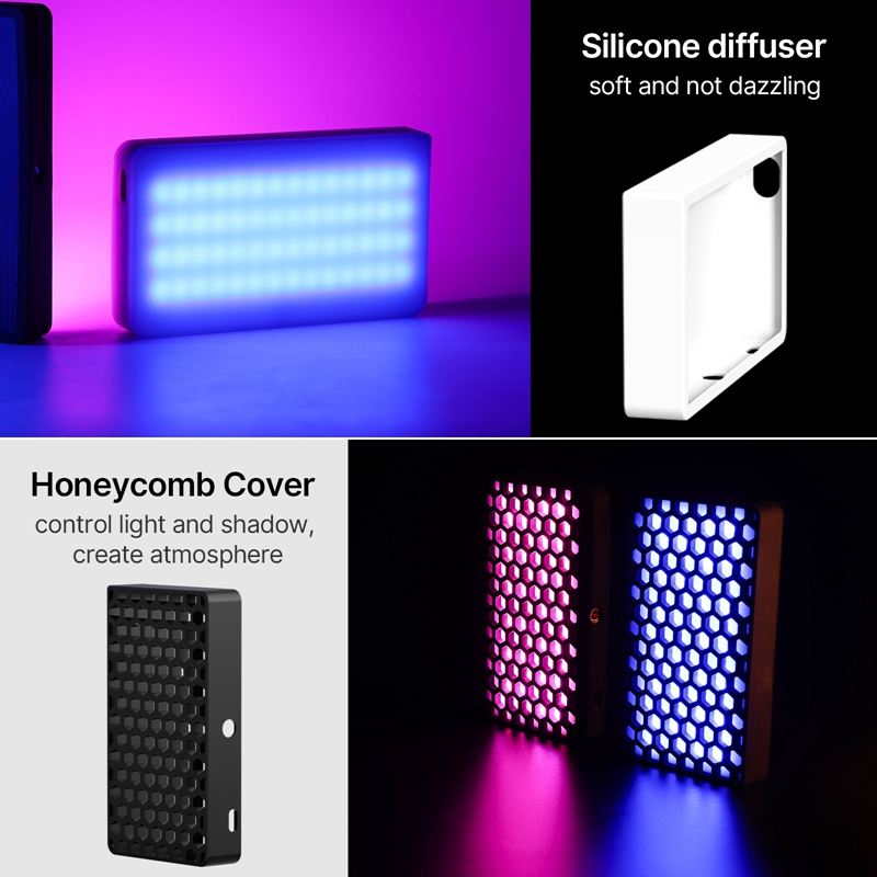 Ulanzi LT002 7 بوصة جيب LED ضو - مراجعة Photography Lighting Board وسعره