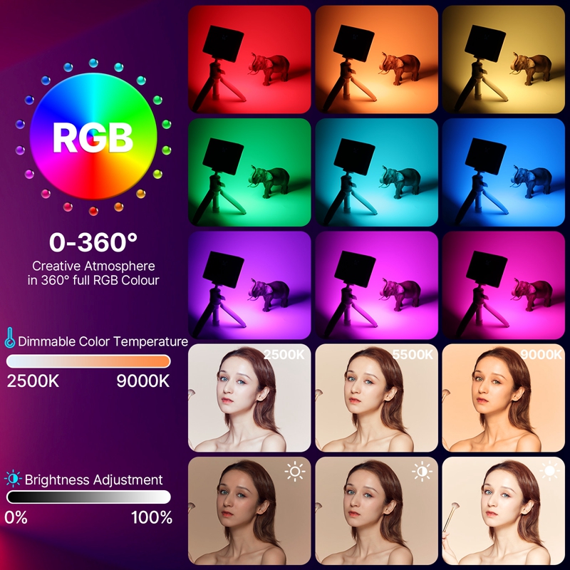 Ulanzi LT002 7 بوصة جيب LED ضو - مراجعة Photography Lighting Board وسعره