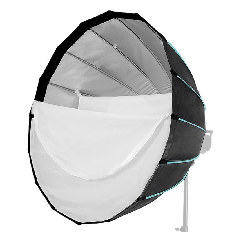 سوفت بوكس 90 سم مع شبكة، مظلة  - مراجعة Parabolic Umbrella Deep وسعره