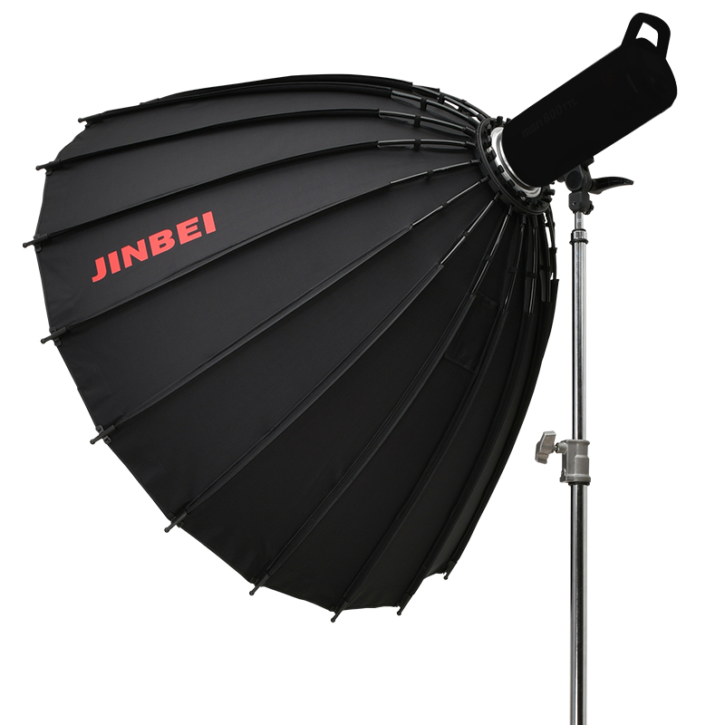 صندوق إضاءة عاكس عميق من JINBE - مراجعة Parabolic Umbrella Deep وسعره