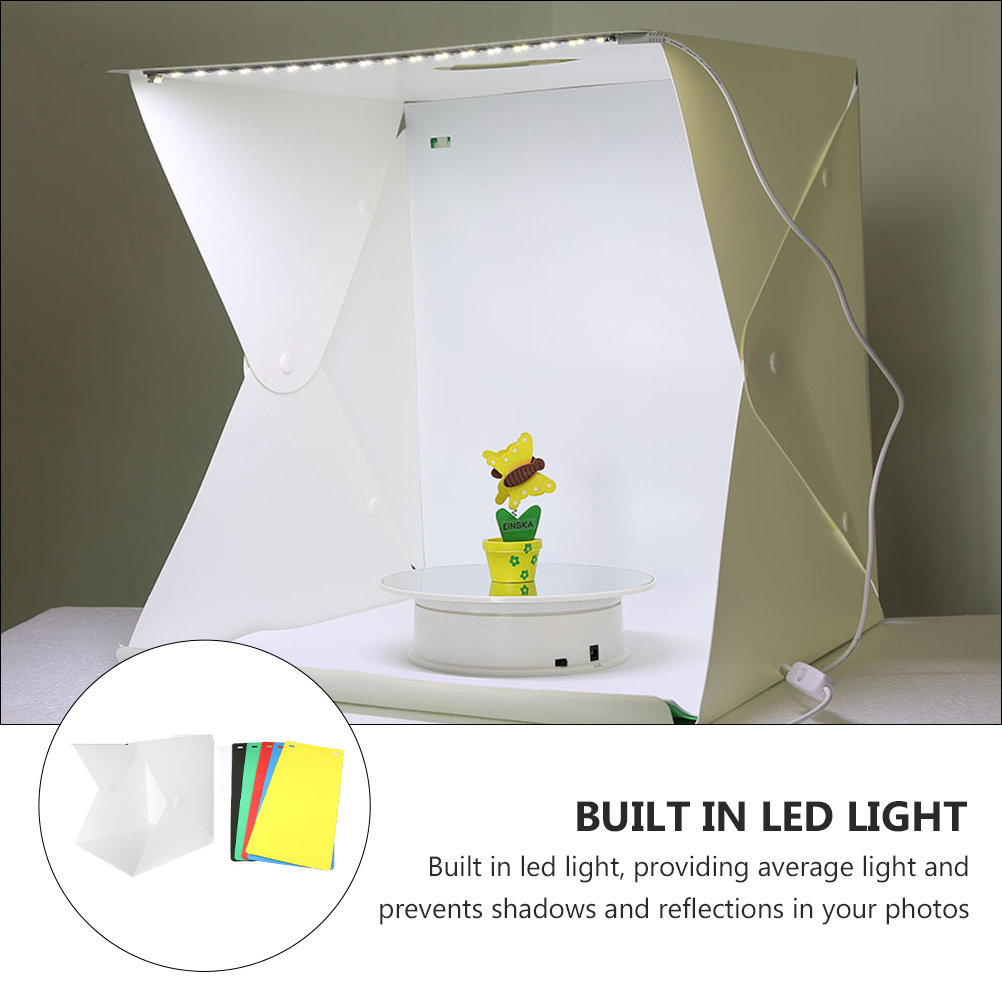مجموعة واحدة من خيمة التصوير ا - مراجعة Photography Lighting Kit With Backdrop وسعره
