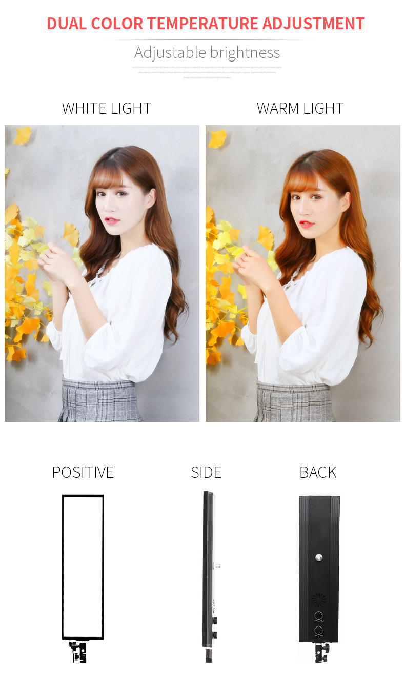 40 سنتيمتر 72 واط 3200 كيلو-55 - مراجعة Photography Lighting Board وسعره