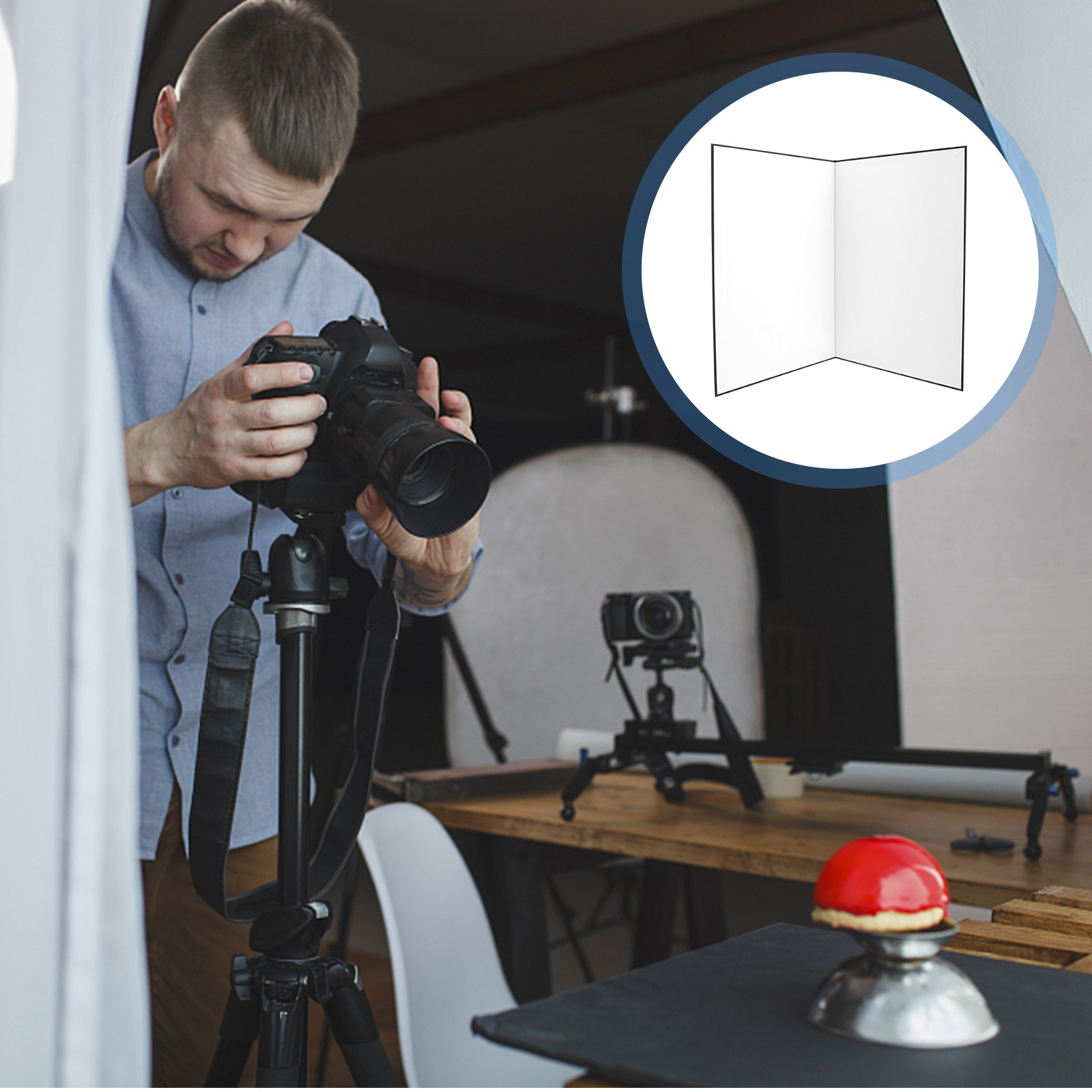 لوح عاكس للضوء قابل للطي مقاس  - مراجعة Photography Lighting Board وسعره