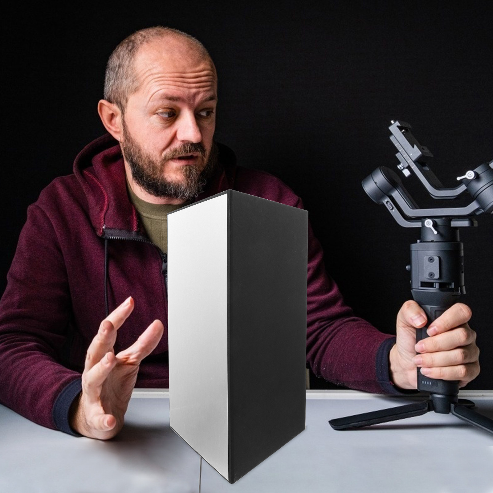 لوح عاكس للضوء قابل للطي مقاس  - مراجعة Photography Lighting Board وسعره