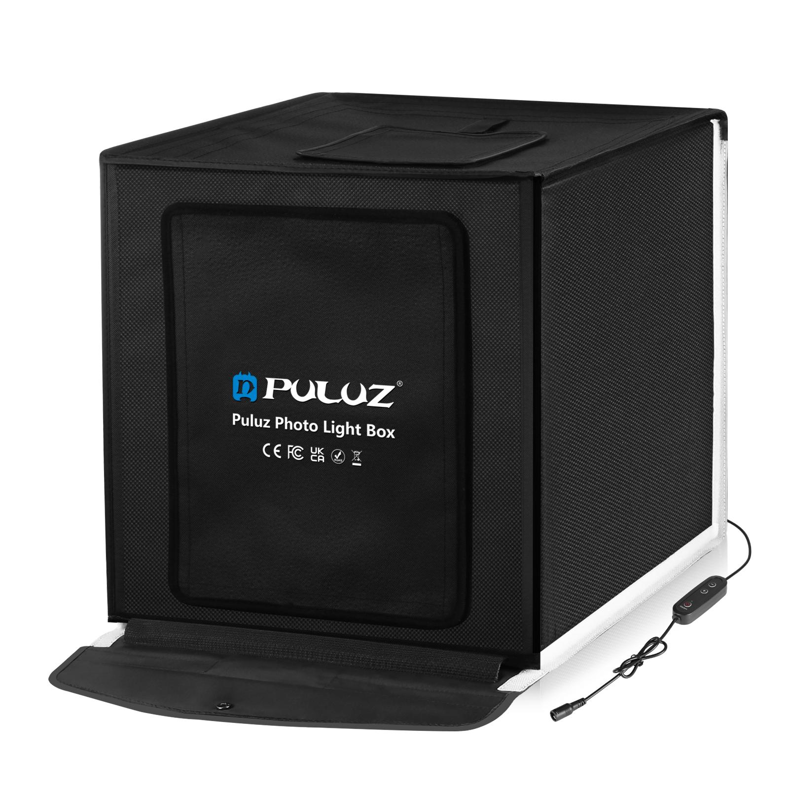 PULUZ 40 سنتيمتر استوديو الصور - مراجعة Photography Lighting Kit With Backdrop وسعره