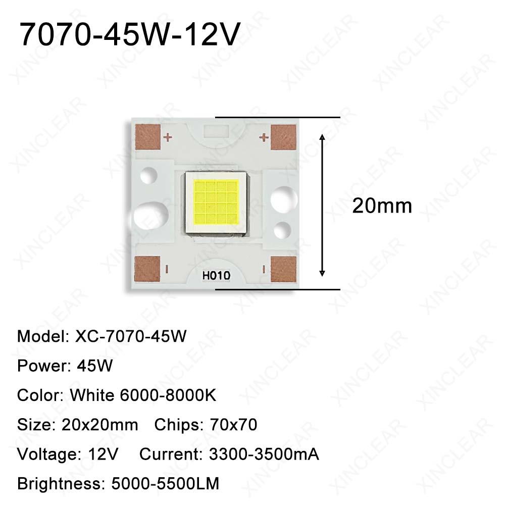 رقاقة LED SMD 5050 7070 20 وات - مراجعة Photography Lighting Board وسعره