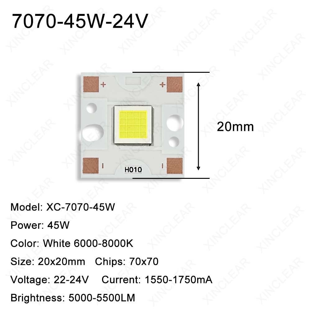 رقاقة LED SMD 5050 7070 20 وات - مراجعة Photography Lighting Board وسعره