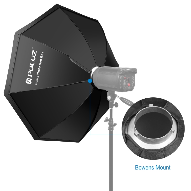 بولوز-مثمن سوفت بوكس للتصوير ا - مراجعة Photography Lighting Flash وسعره