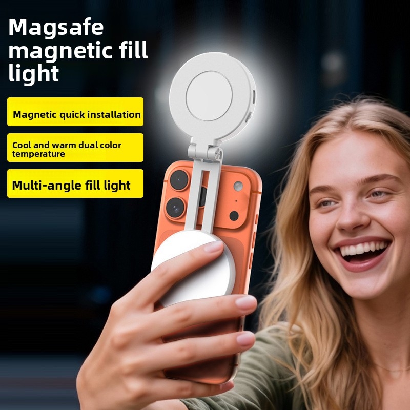 ضوء حلقي LED محمول للهاتف بتقن - مراجعة Photography Lighting Continuous وسعره