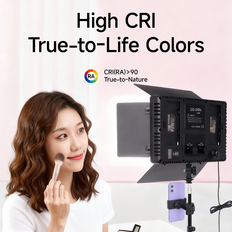 ضوء LED U600 للتصوير الفوتوغرا - مراجعة Makeup Photography Lighting وسعره