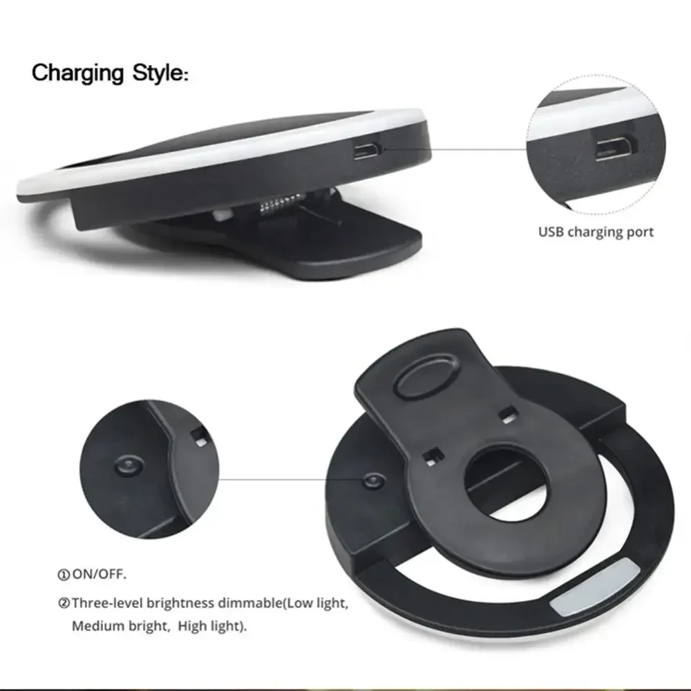 LED Selfie Ring Light الهاتف ا - مراجعة Photography Lighting Continuous وسعره