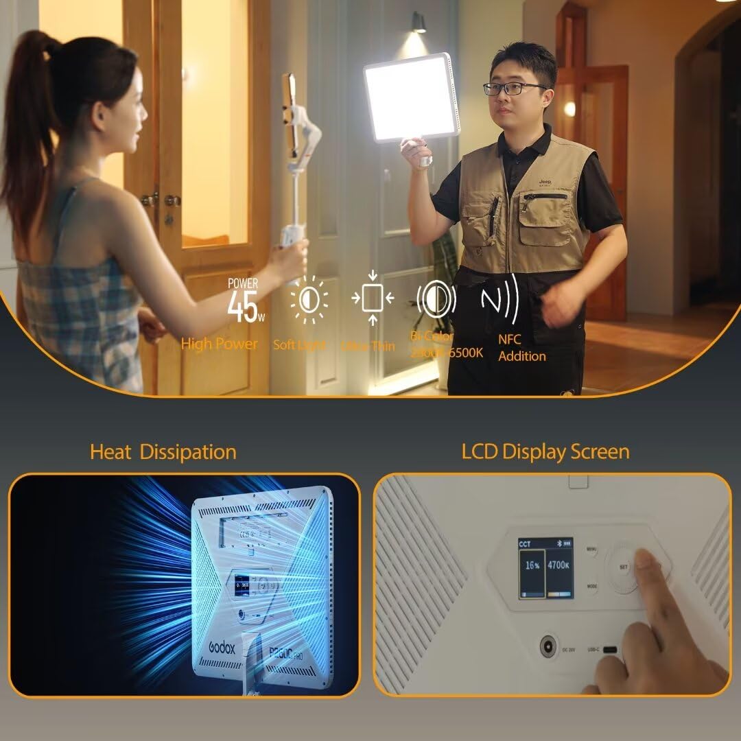 Godox P260C Pro LED لوحة إضاءة - مراجعة Photography Lighting Board وسعره
