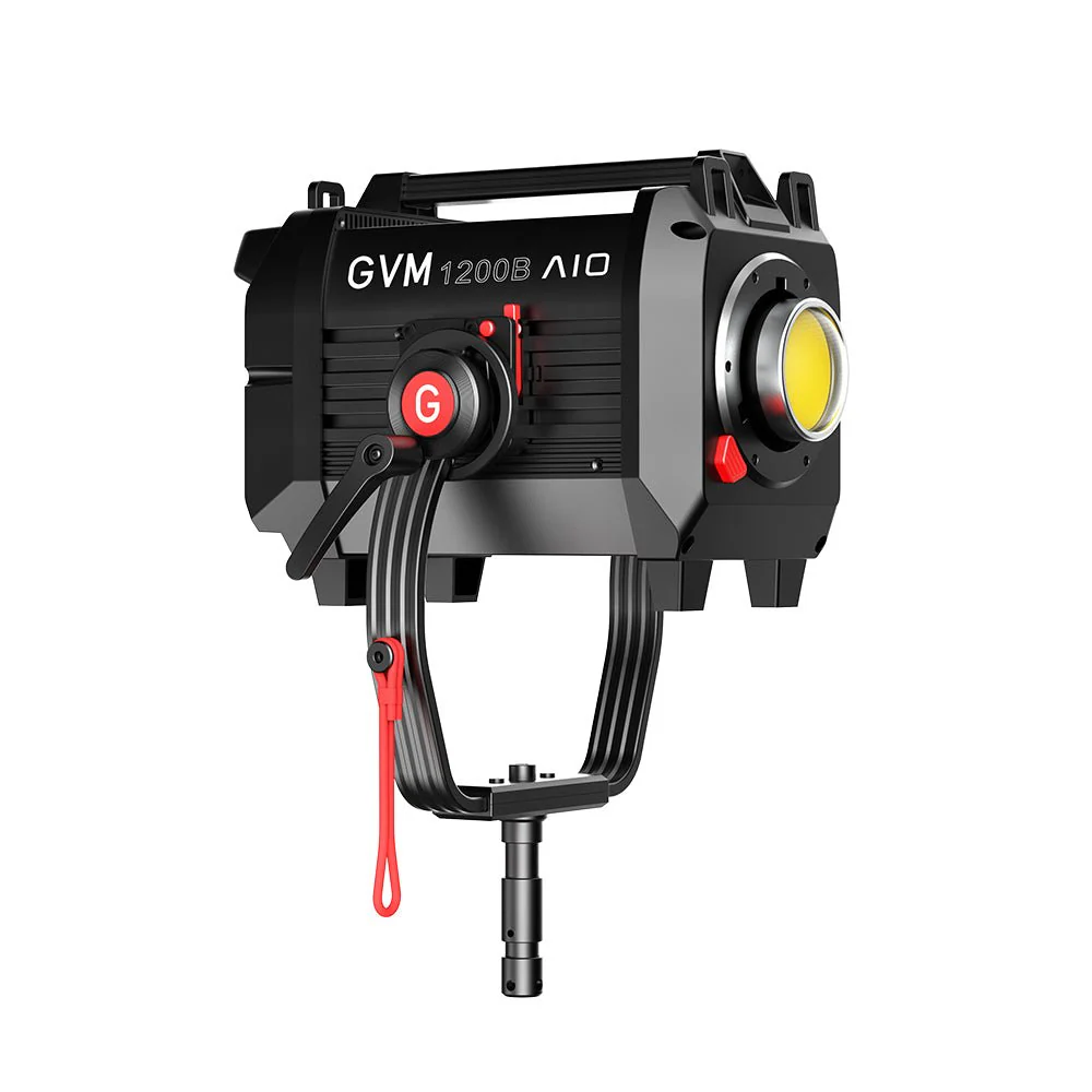 ضوء LED مستمر GVM SD1200B AIO  - مراجعة Photography Lighting Continuous وسعره
