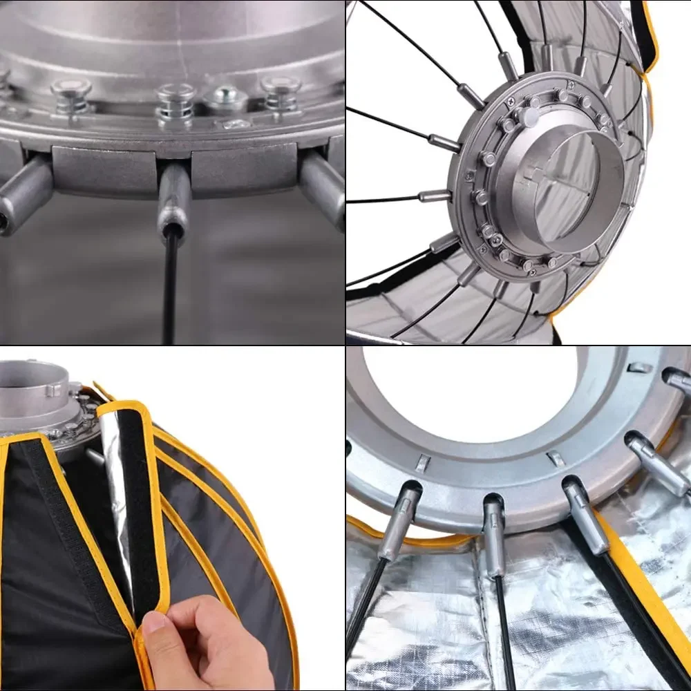 صندوق إضاءة ناعم للتصوير الفوت - مراجعة Parabolic Umbrella Deep وسعره