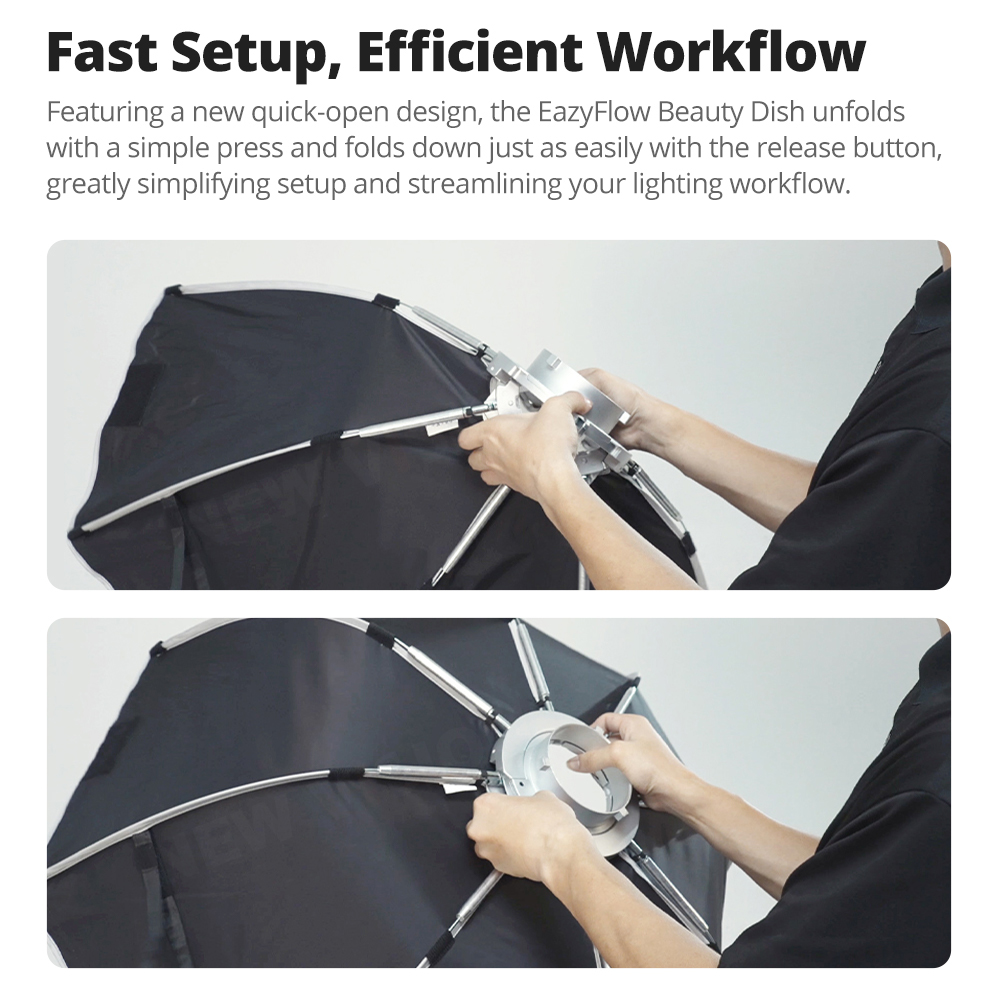 طبق تجميل جودوكس إيزي فلو الجد - مراجعة Photography Lighting Flash وسعره