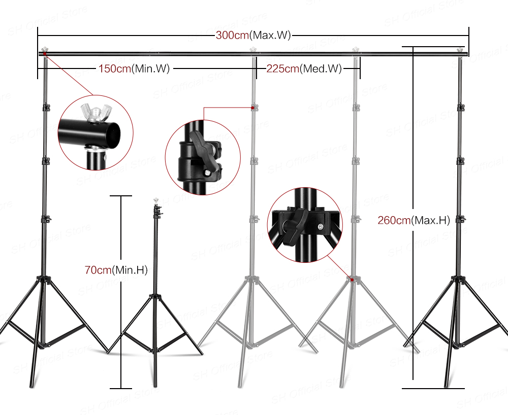 طقم إضاءة سوفت بوكس لاستوديو ا - مراجعة Photography Lighting Board وسعره