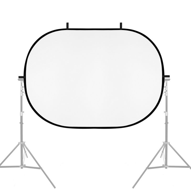 100X150CM طوي البيضاوي عاكس لي - مراجعة Photography Lighting Board وسعره
