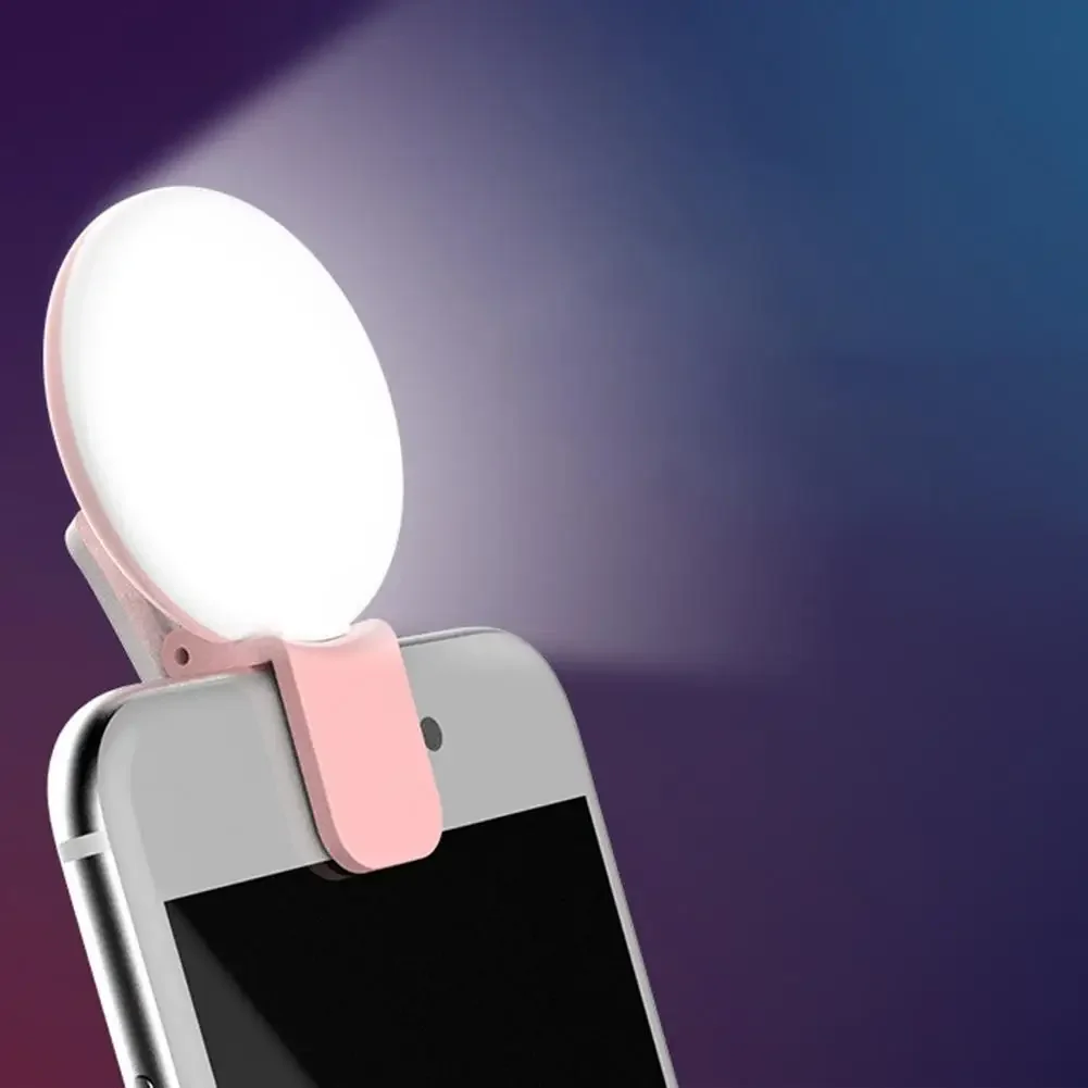 الهاتف المحمول LED Selfie Ring - مراجعة Photography Lighting Continuous وسعره