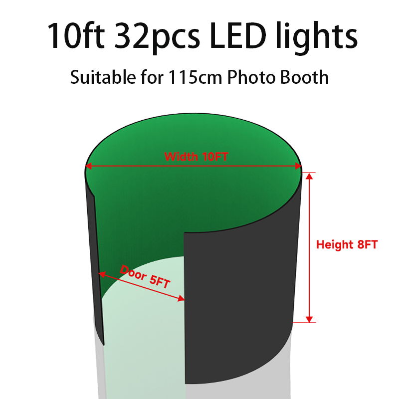 خيمة تصوير 360 درجة مع إضاءة L - مراجعة Photography Lighting Kit With Backdrop وسعره