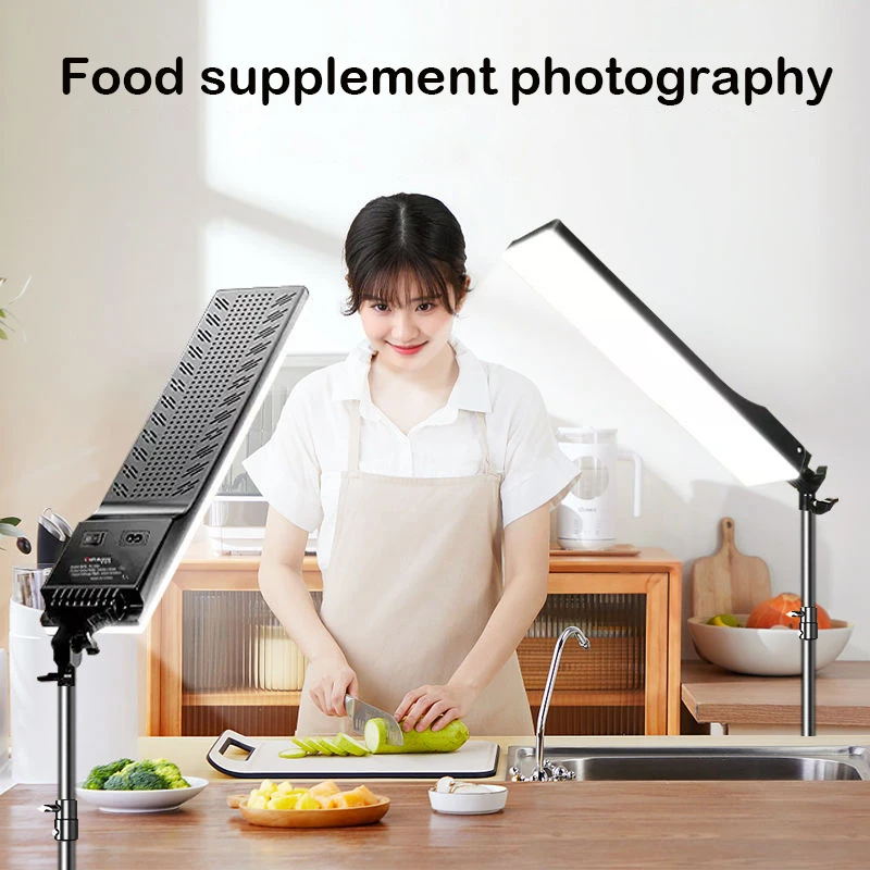مستطيلة LED استوديو الصور ضوء  - مراجعة Photography Lighting Board وسعره