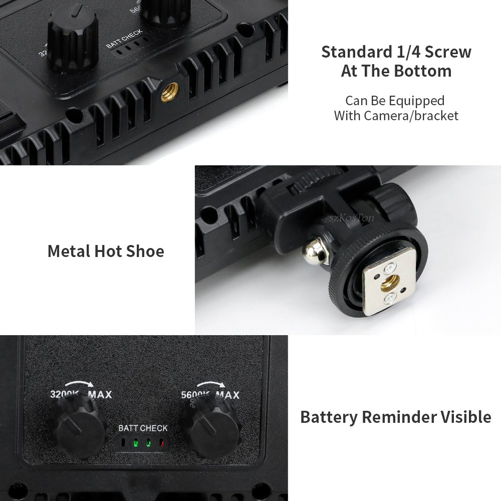 U800 U600 LED صور استوديو الفي - مراجعة Photography Lighting Board وسعره