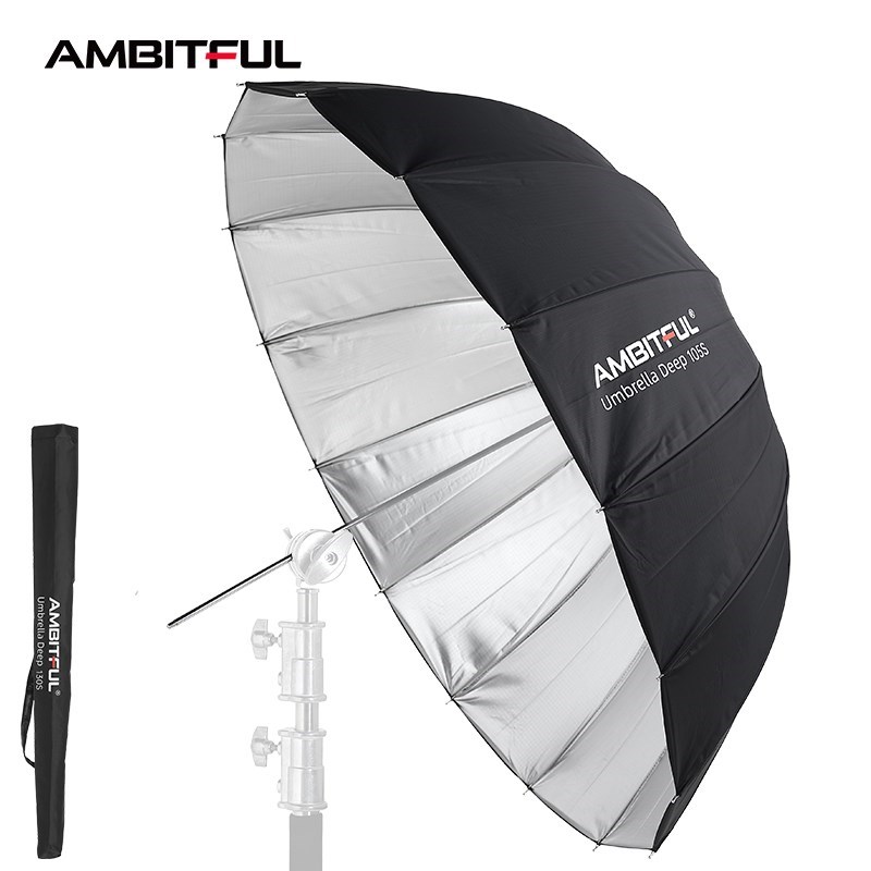 AMBITFUL 105 سنتيمتر 130 سنتيم - مراجعة Parabolic Umbrella Deep وسعره